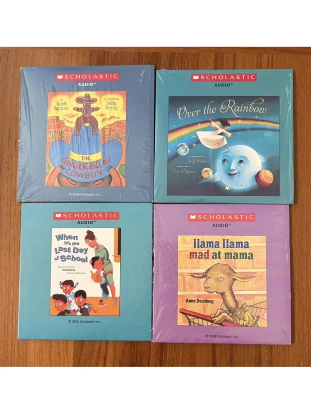Scholastic Audio Books CD Lot (14) Children’s Stories, Homeschool School Reading